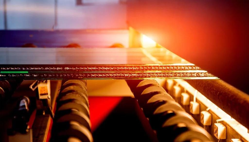 New Optris bottom up system for glass tempering plants