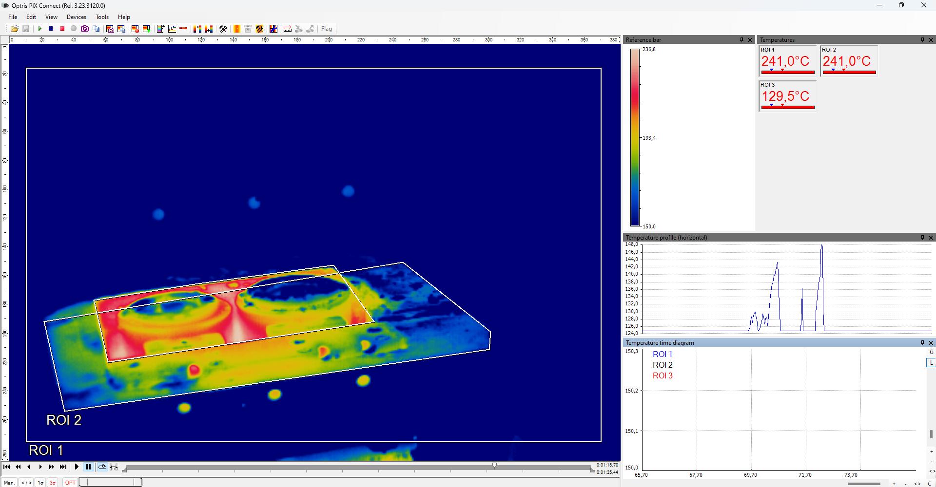 PixConnect thermal imaging software