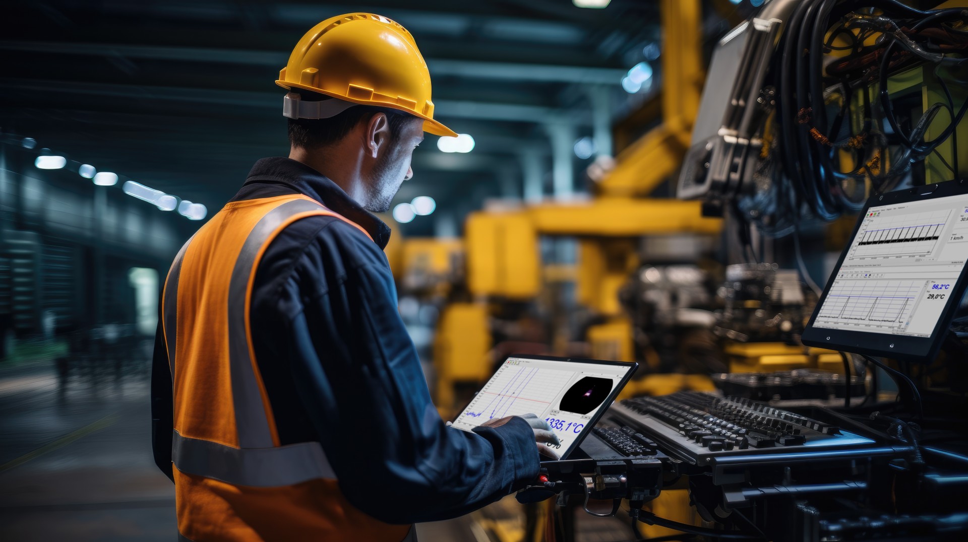 Stock Image of efficient computing