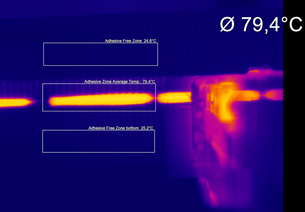 Ensuring Consistent Adhesive Application with Fixed Infrared Cameras