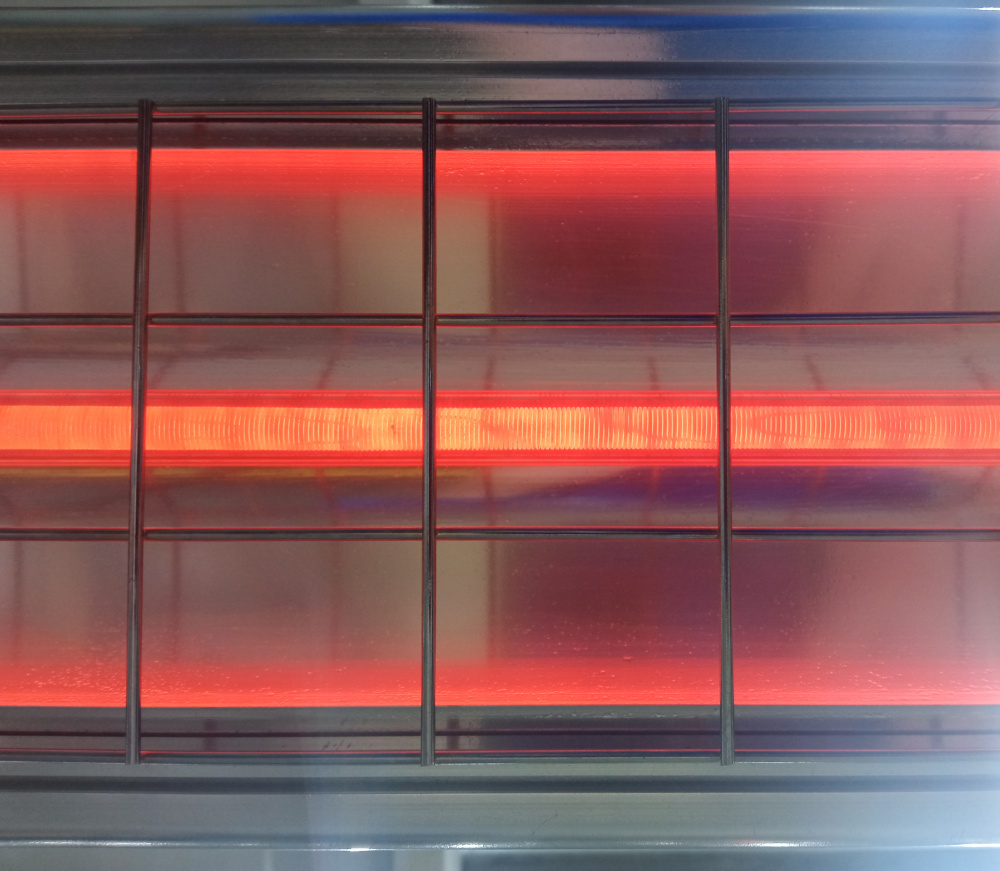 Mitigating Crosstalk between Infrared Heater and Pyrometers by Wavelength Separation