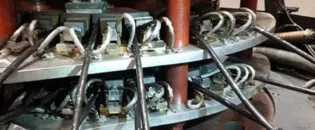 Thermal Monitoring of Brushes in a Dam Turbine