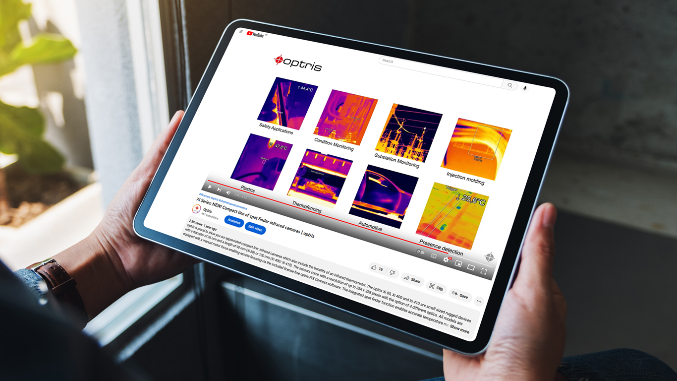 Optris support video library