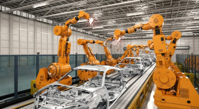 Temperature measurement applications for automotive using non-contact temperature measurement devices from Optris