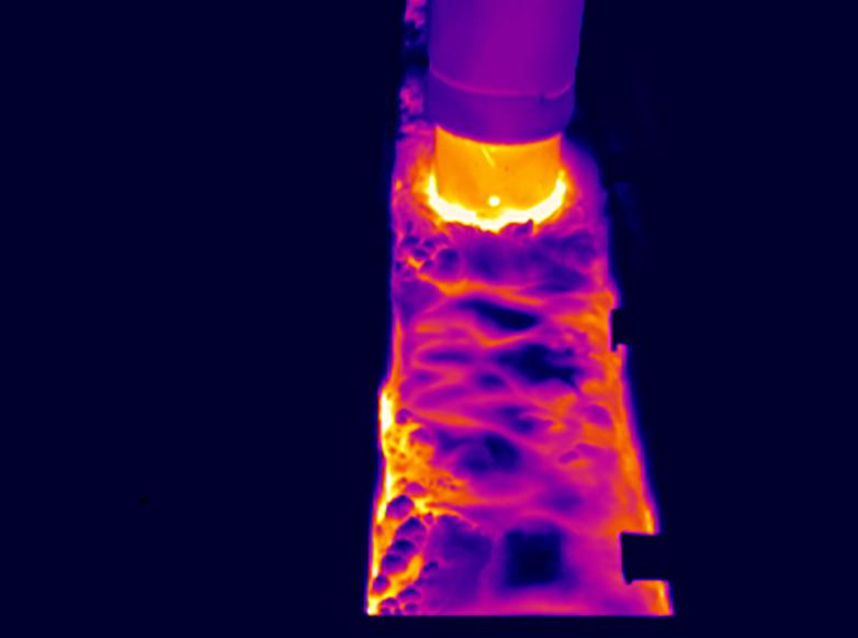 Flux Feeder Infrared imagery example