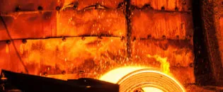 Noncontact Infrared Temperature Control in Aluminum Rolling Process