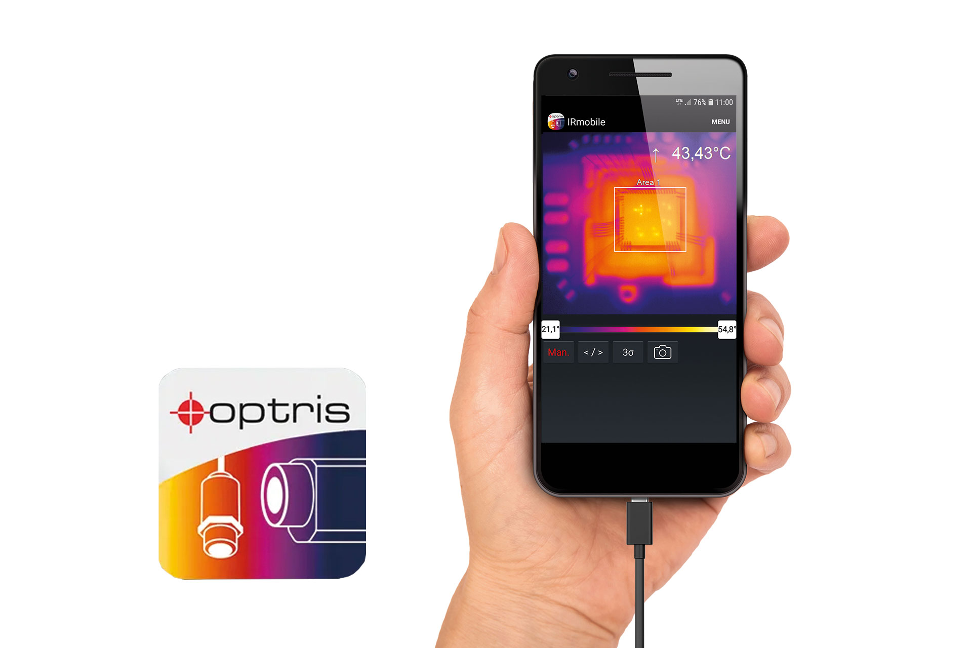IR mobile App: Android Software for Smartphones and Tables