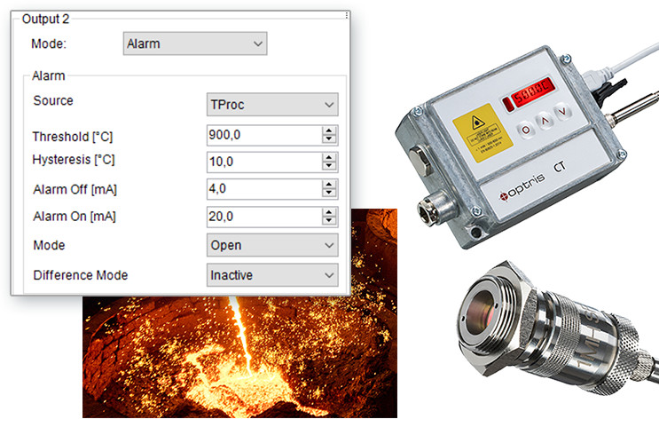 Setup of Alarms and Warning Thresholds