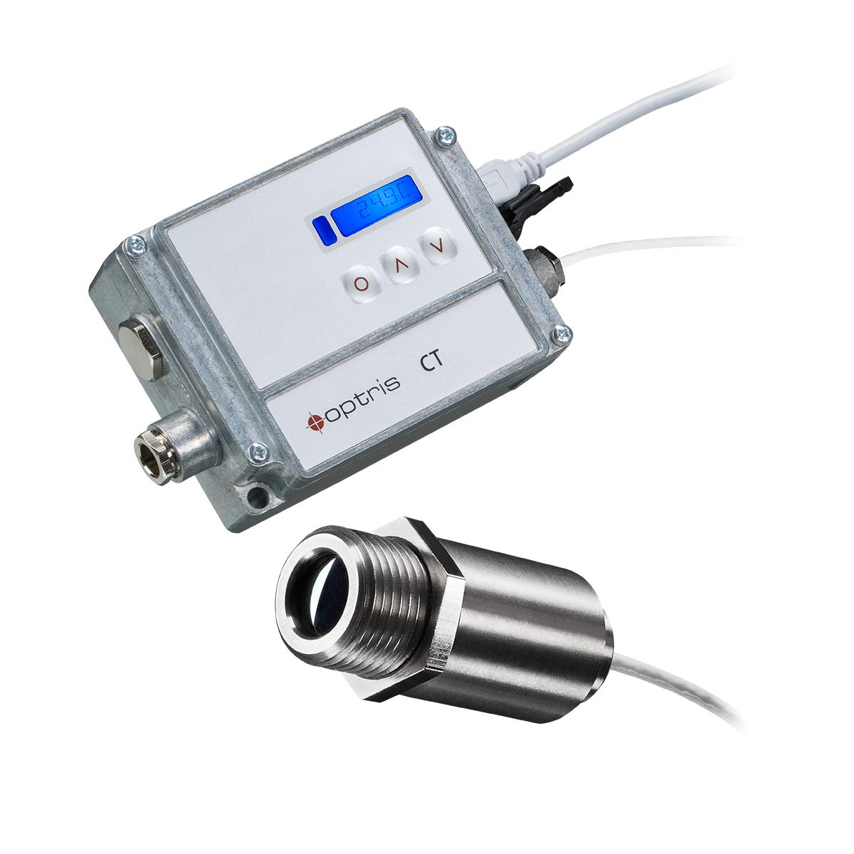 Optris CT Series camera for temperature measurement
