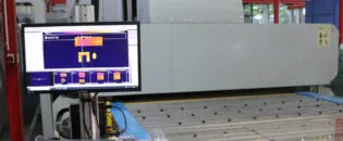 Accurate Temperature Measurement in Glass Tempering Line