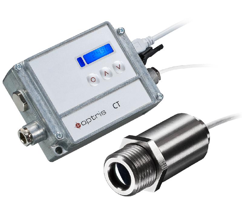 Affordable robust pyrometers for industrial applications with high ambient temperatures up to 2000 °C