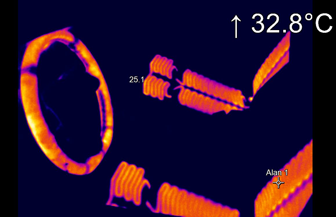 Capturing Dynamic Thermal Processes due to the High Frame Rate Radiometric Imaging