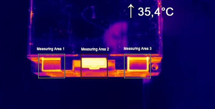 Temperature Sensing in Battery Electrode Coating