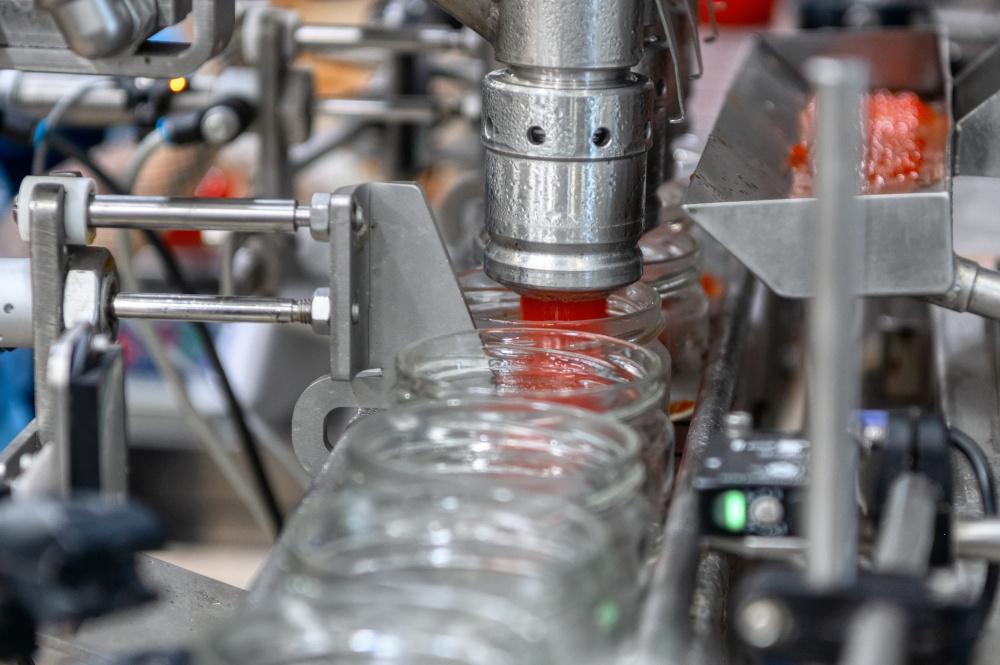 Monitoring Jar Filling Efficiency with Infrared Temperature Monitoring