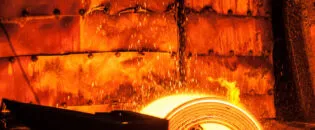 Noncontact Infrared Temperature Control in Aluminum Rolling Process